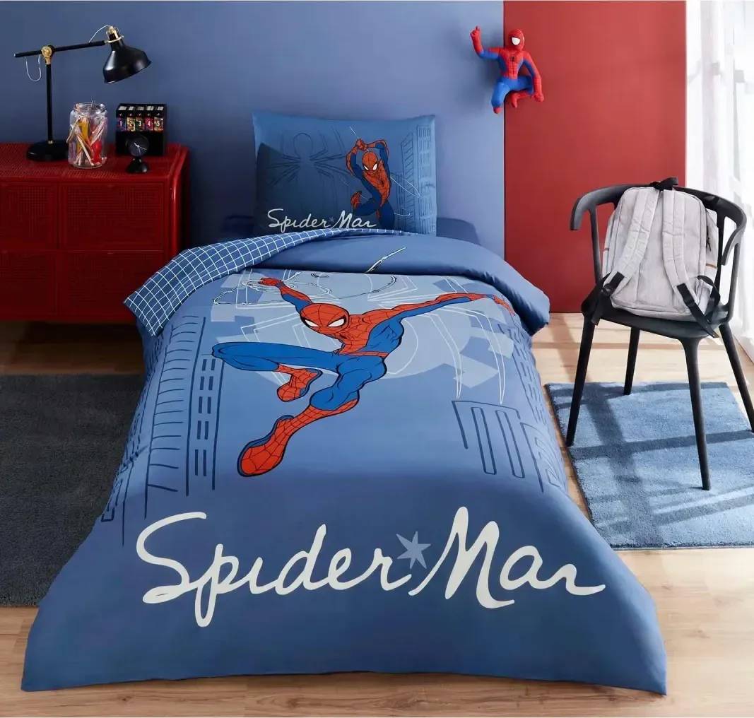 Özdilek Spiderman Sense Tek Kişilik Lisanslı Lastikli Çocuk Nevresim Takımı - görsel 4