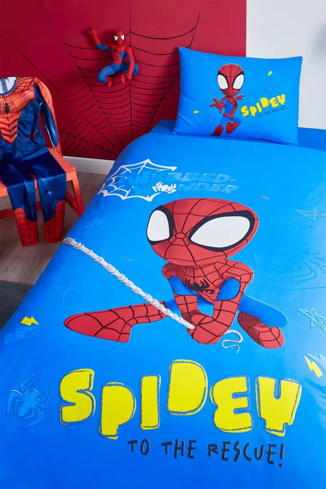 Özdilek Spidey Power Tek Kişilik Lisanslı Lastikli Çocuk Nevresim Takımı - görsel 2