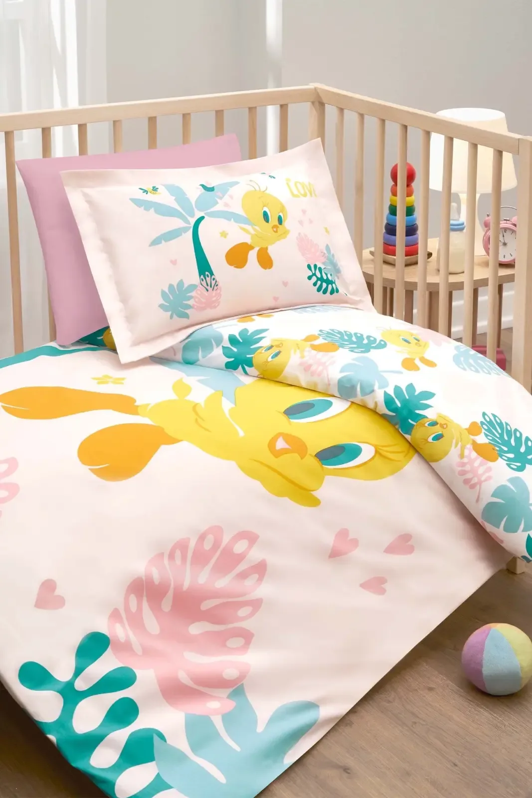 Özdilek Tweety Tropic Bebek Nevresim Takımı - görsel 2