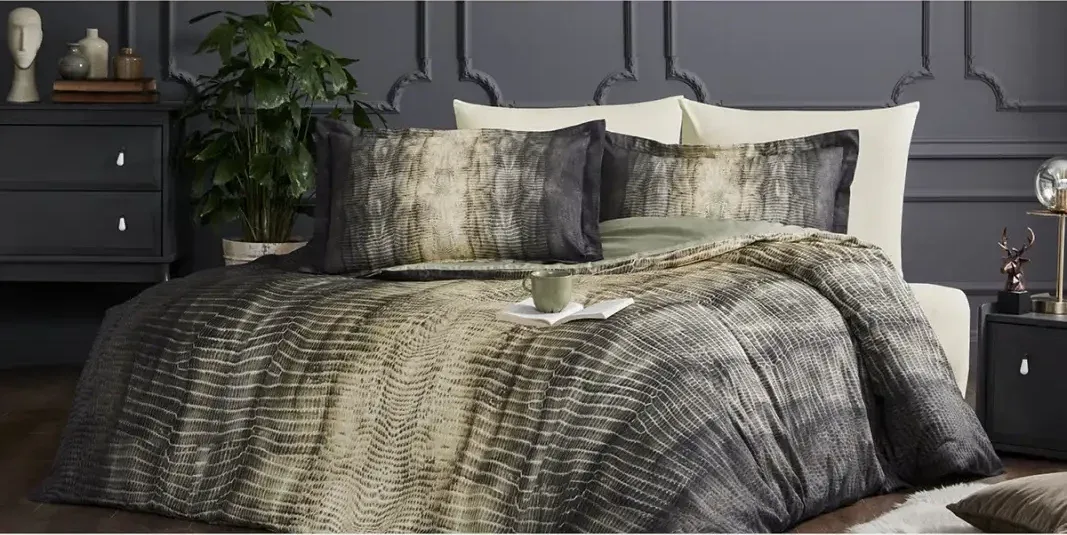 Özdilek Verde Çift Kişilik Soft Life Saten Nevresim Takımı - görsel 2