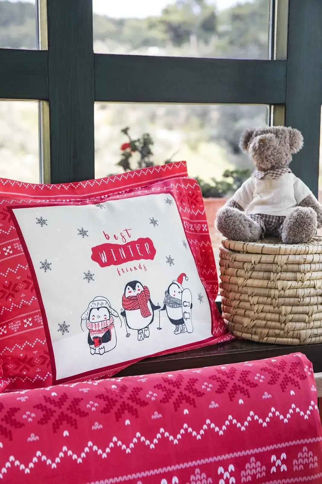 Özdilek Winter Friend Kışlık Flanel Bebek Nevresim Takımı - görsel 3