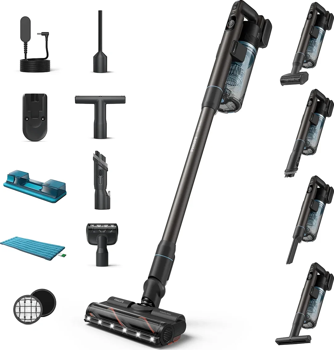 Philips Aqua 7000 Serisi Kablosuz Dik Süpürge XC7155/10