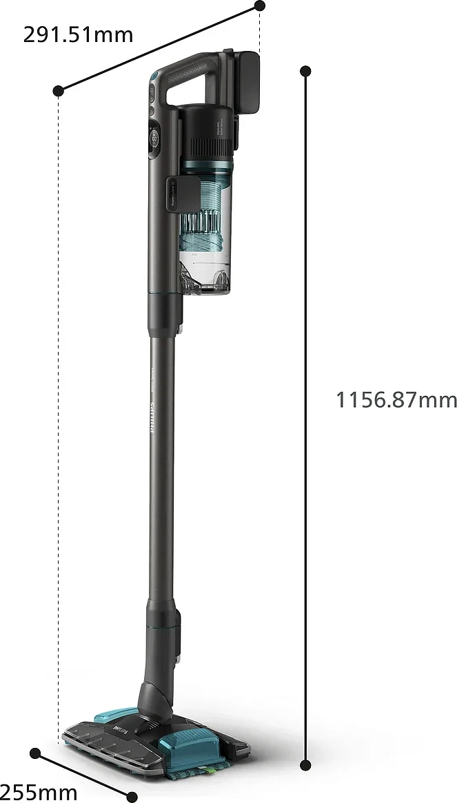 Philips Aqua 8000 Serisi Kablosuz Dik Süpürge XC8156/10 - görsel 3
