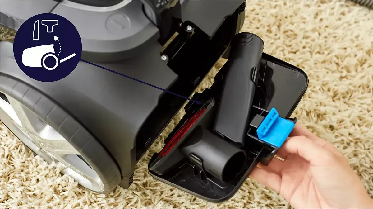 Philips BXA0124/00 Torbasız Süpürge + Buharlı Ütü Paketi - görsel 3