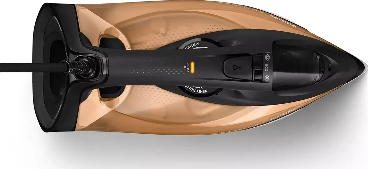 Philips 7000 Serisi HV Buharlı Ütü Siyah/Altın Rengi DST7040/80 - görsel 2