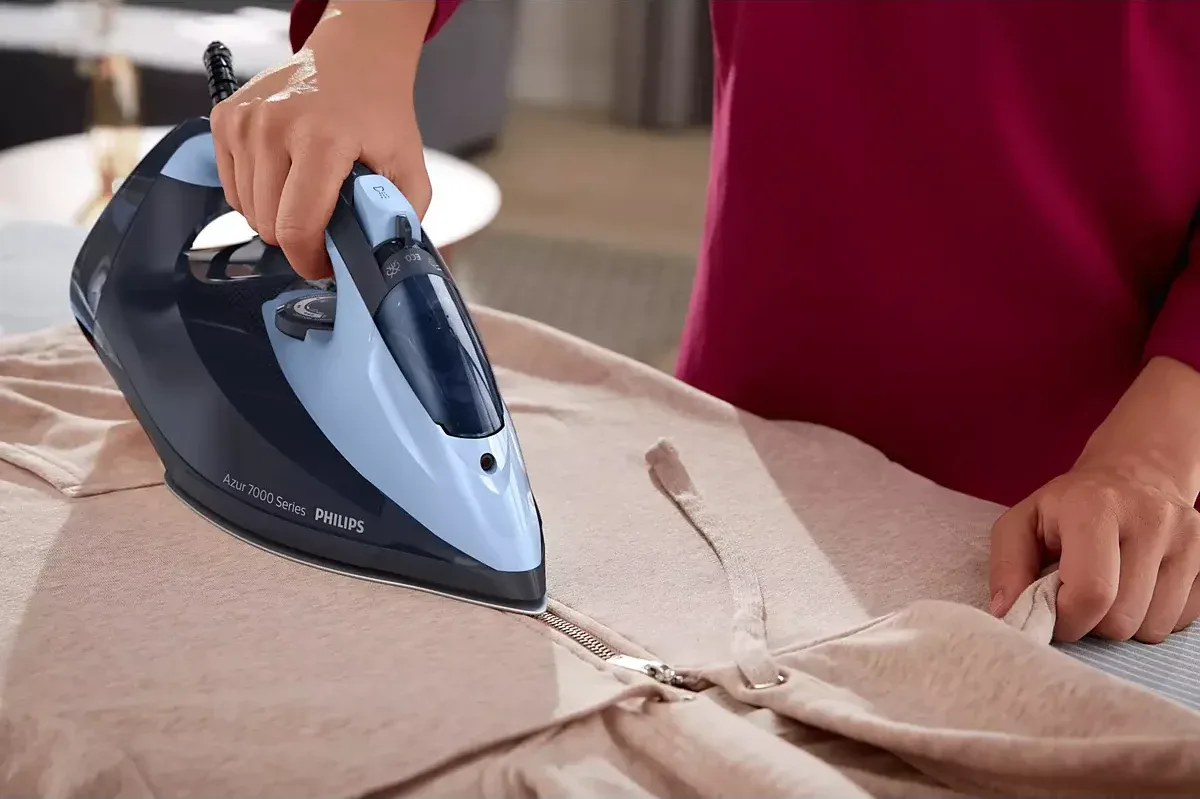 Philips 7000 Serisi HV Buharlı Ütü Açık/Koyu Mavi DST7041/20 - görsel 3