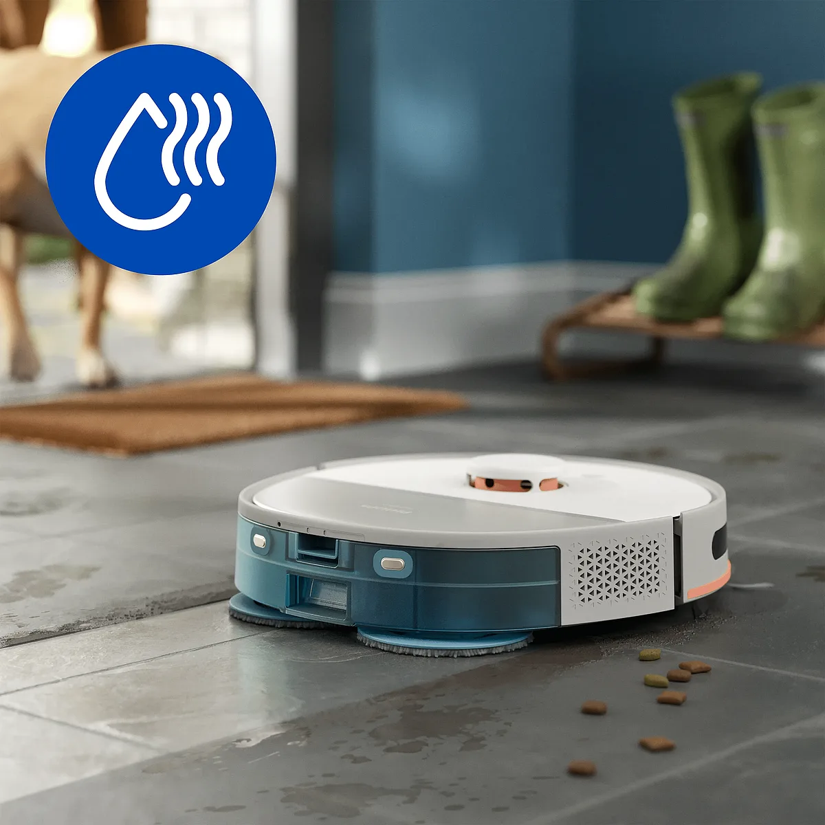 Philips HomeRun5000 Islak ve Kuru Robot Süpürge XU5000/20 - görsel 4