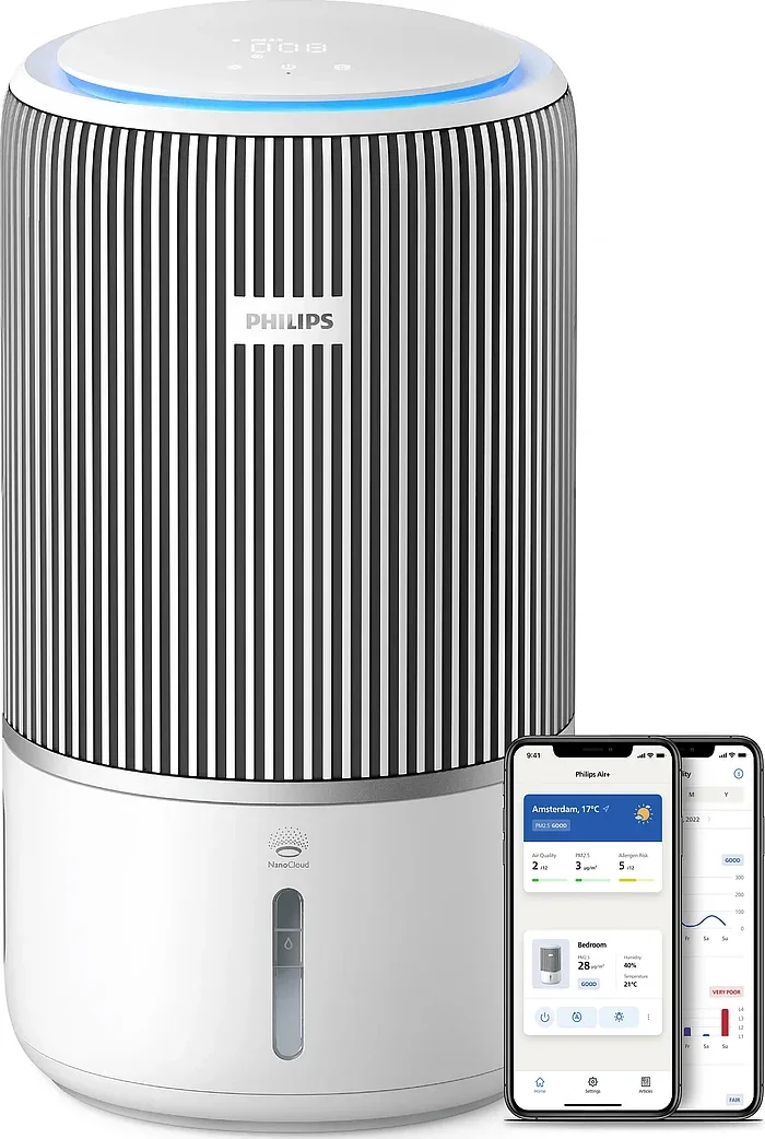 Philips PureProtect Water 3400 Serisi Akıllı 2'si 1 Arada Hava Temizleyici ve Nemlendirici AC3420/10