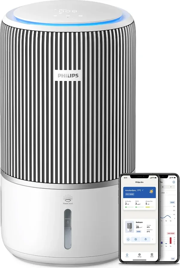 Philips PureProtect Water 3400 Serisi Akıllı 2'si 1 Arada Hava Temizleyici ve Nemlendirici AC3420/10