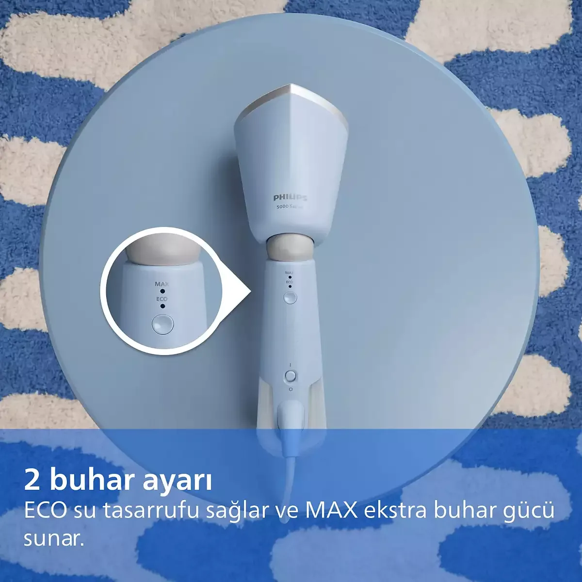 Philips 5000 Serisi Buharlı Düzleştirici STH5020/20 - görsel 5