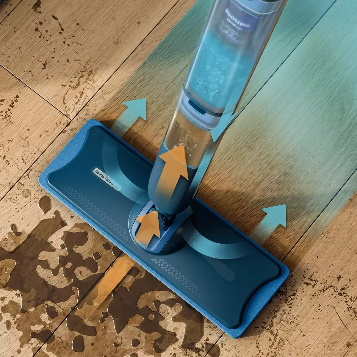 Philips OneUp 5000 Serisi Elektrikli Mop XV5113/01 - görsel 4