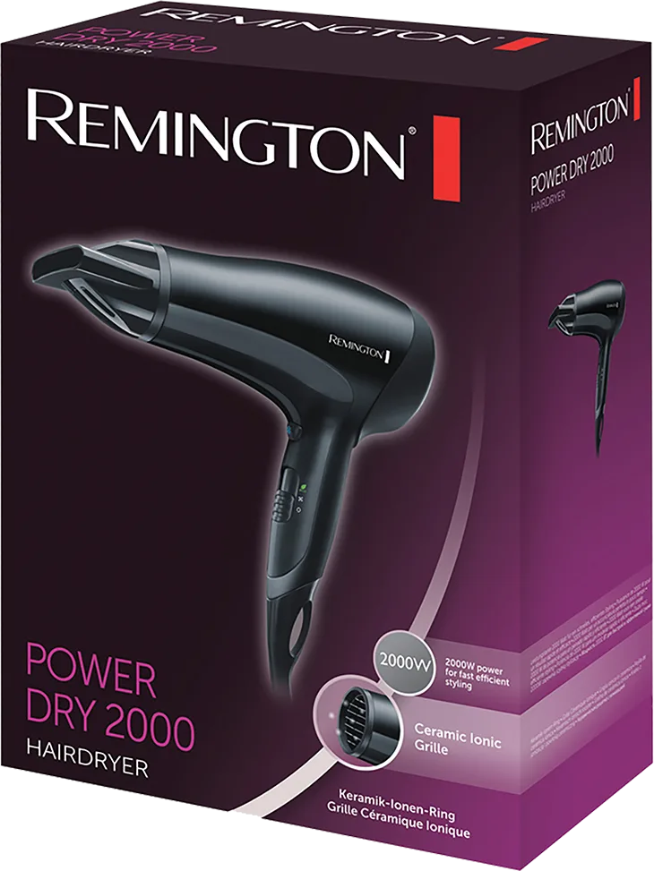 Remington Power Dry 2000 Saç Kurutma Makinesi D3010 - görsel 2