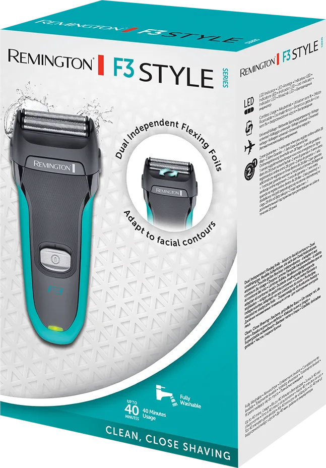Remington Style Serisi - F3 Elek Başlıklı Tıraş Makinesi F3000 - görsel 3
