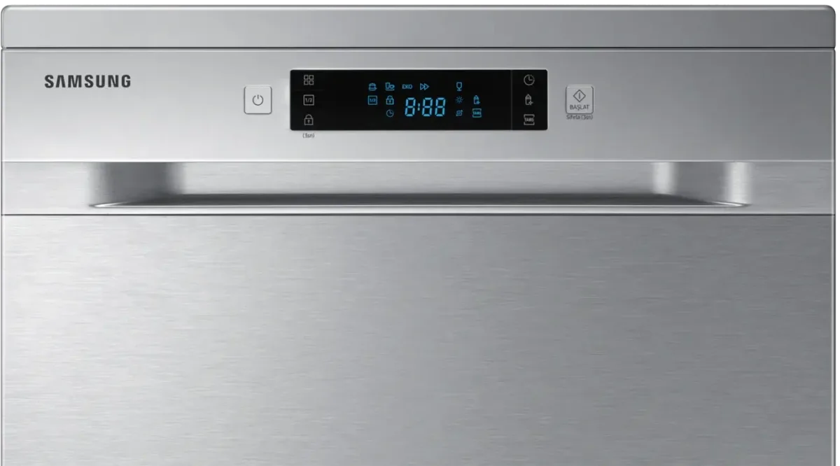 Samsung DW60DG550FSRTR 5 Programlı Solo Bulaşık Makinesi Gümüş - görsel 6