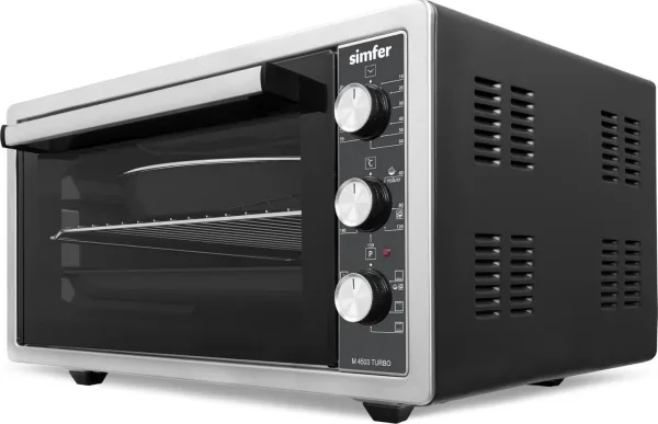Simfer 4503 İnox 45 LT Turbo Fan Mini / Midi Fırın