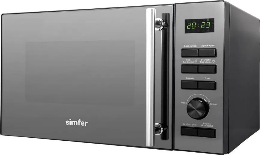 Simfer 4607 23Litre Mikrodalga Fırın Flotal Cam Dijital - görsel 2