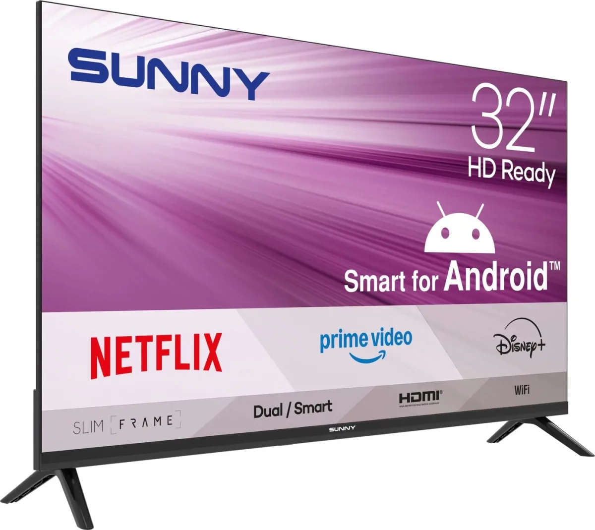 Sunny 32’’ HD Ready Android Smart TV SN32HMLN-A14S - görsel 2
